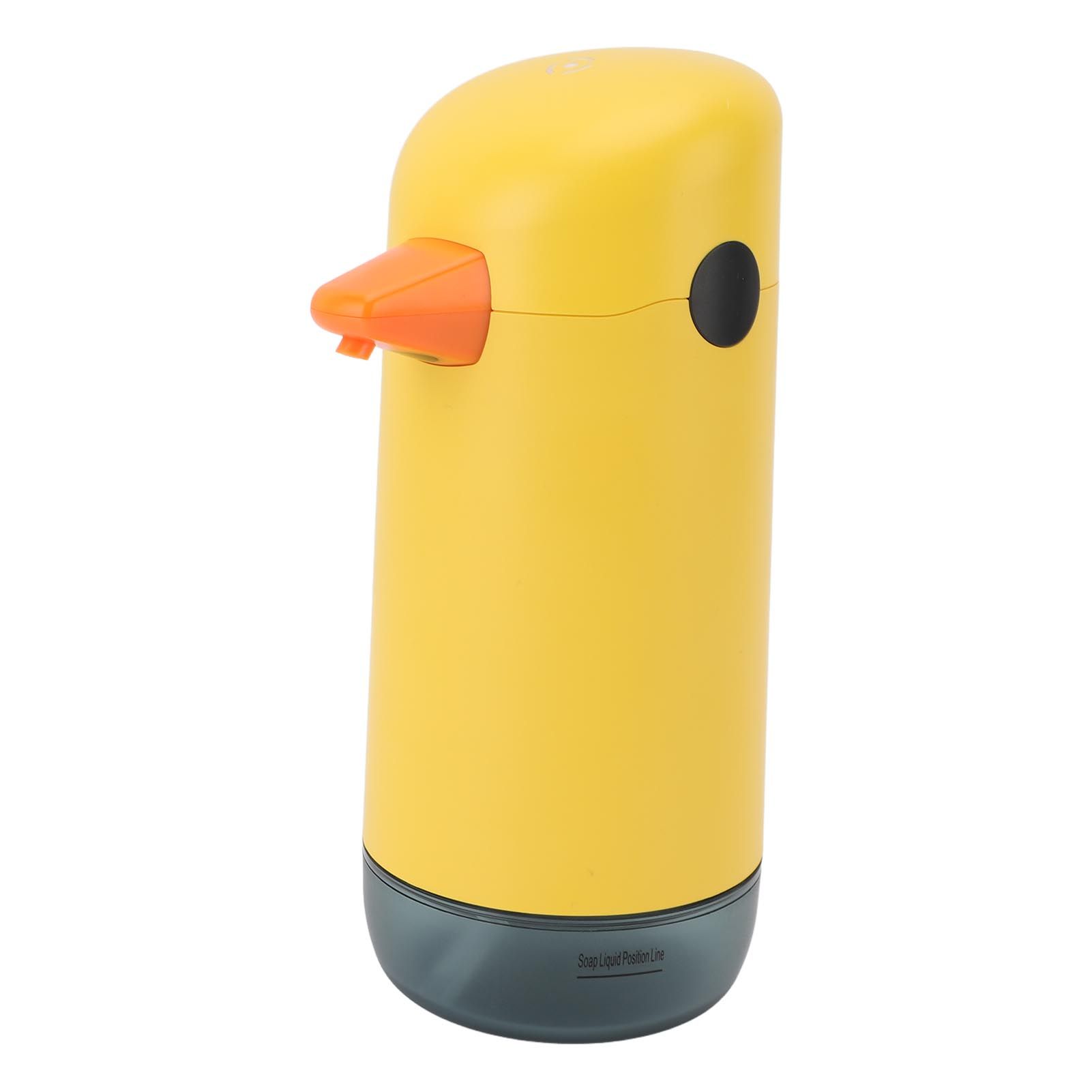 Automatic Soap Dispenser Yellow Duck Cute Touchless Soap Dispenser Visual view 6