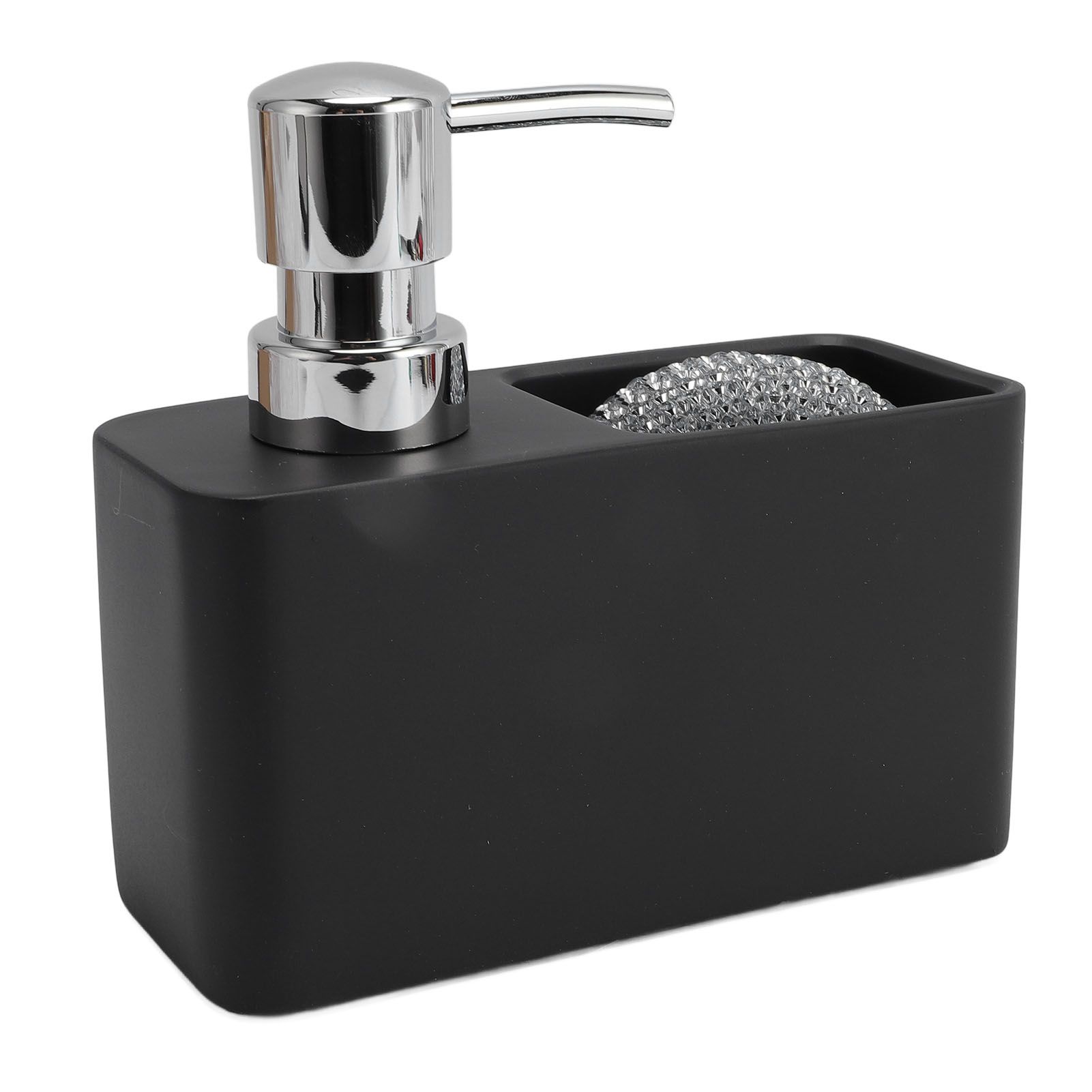 Dish Soap Dispenser Resin ABS Kitchen Liquid Soap Dispenser with Dish Brush view 5