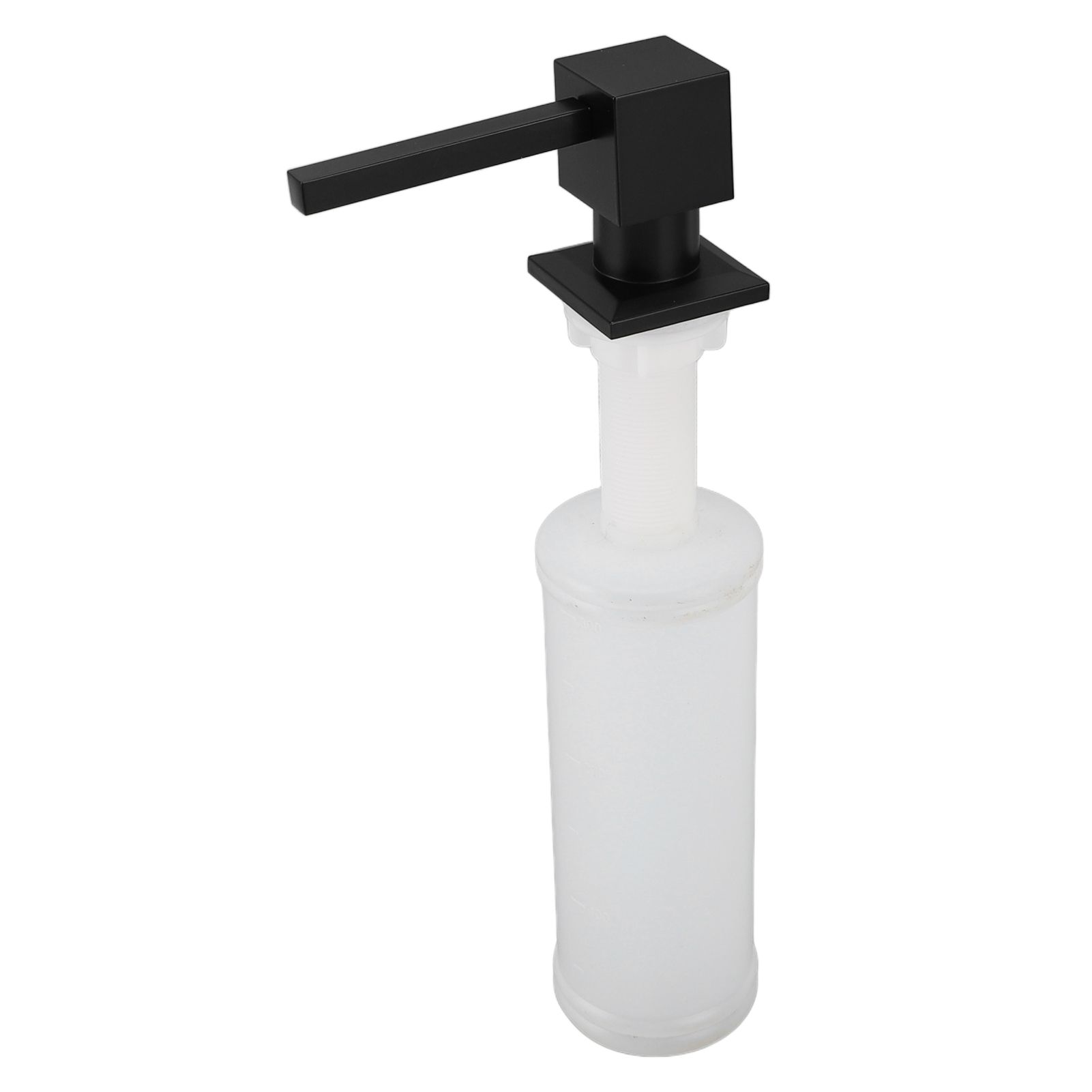 Sink Soap Dispenser Metal Square Pump Countertop Soap Dispenser with 350ml — image 1