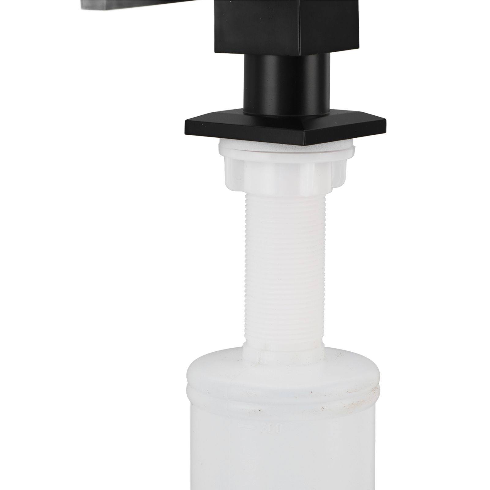 Sink Soap Dispenser Metal Square Pump Countertop Soap Dispenser with 350ml view 5