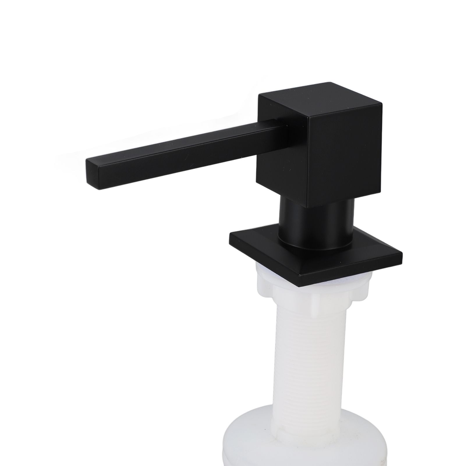 Sink Soap Dispenser Metal Square Pump Countertop Soap Dispenser with 350ml view 7