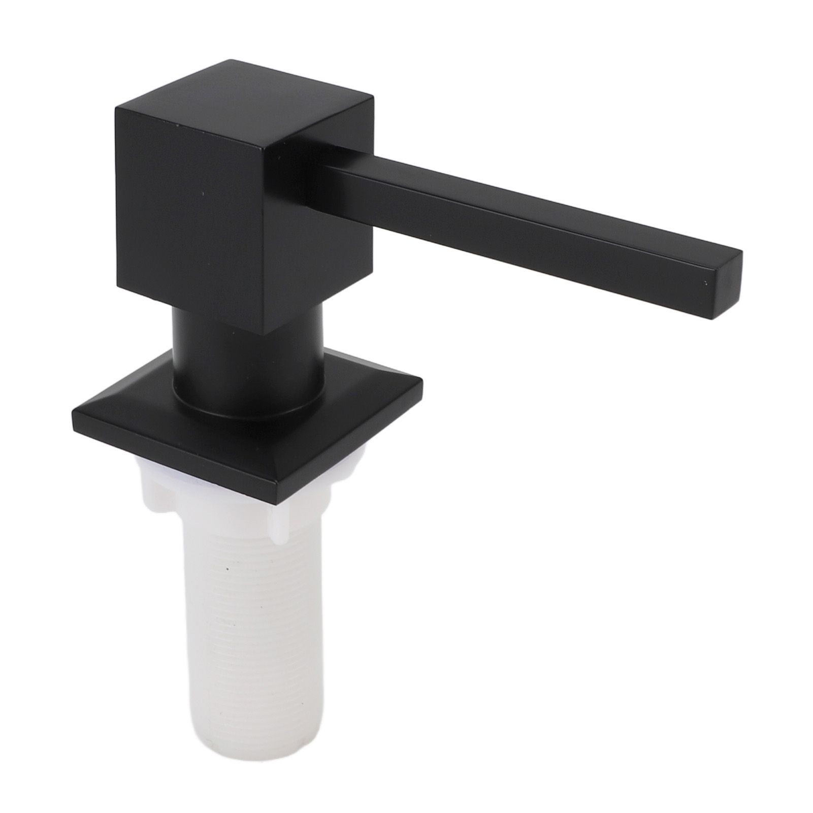 Soap Dispenser for Kitchen Sink Zinc Alloy Square Countertop Dish Soap view 12