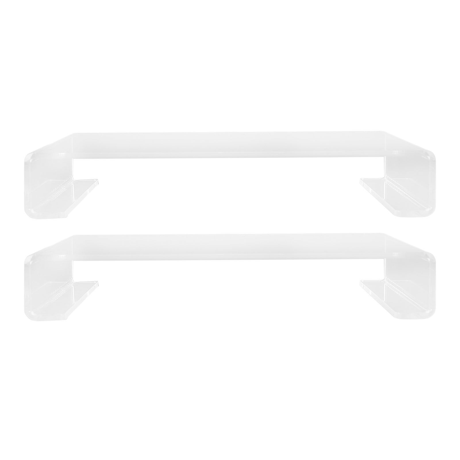 2PCS Acrylic Stand Polished Edges Multipurpose Acrylic Display Riser for view 4