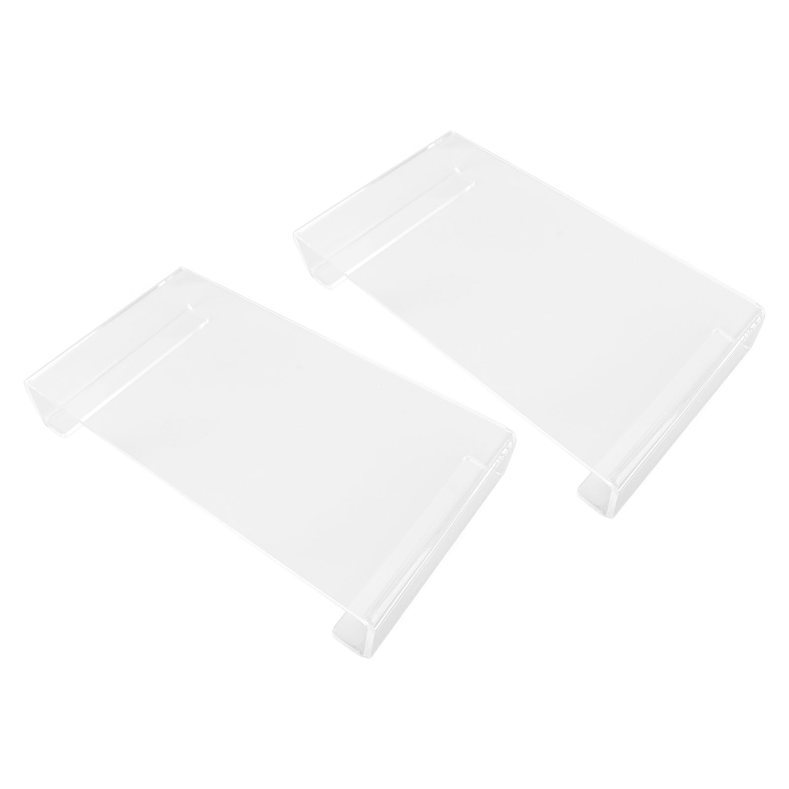 2PCS Acrylic Stand Polished Edges Multipurpose Acrylic Display Riser for view 6
