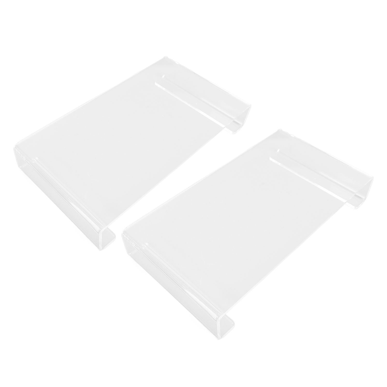 2PCS Acrylic Stand Polished Edges Multipurpose Acrylic Display Riser for view 8