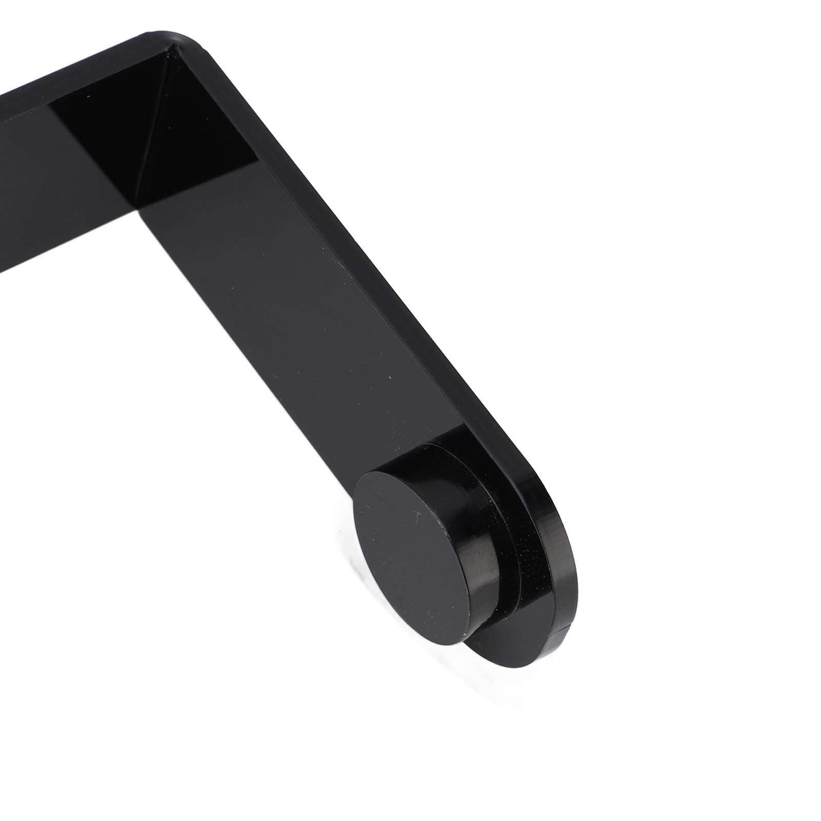 Acrylic Paper Towel Holder Under Cabinet Self Adhesive Paper Towel Rack view 5