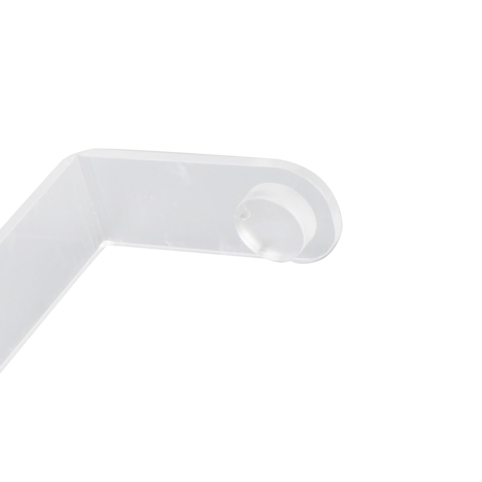 Acrylic Paper Towel Holder Under Cabinet Self Adhesive Paper Towel Rack view 5