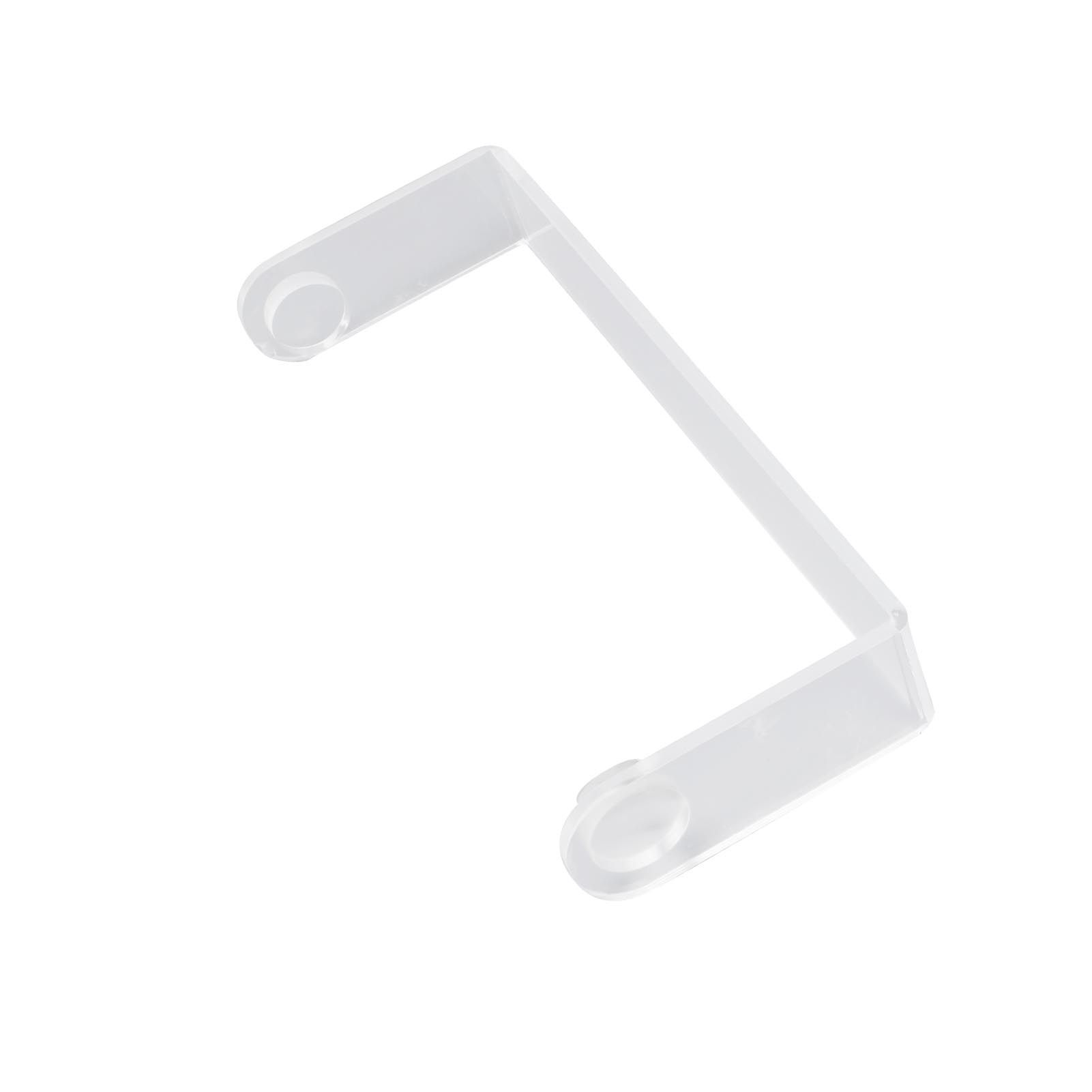 Acrylic Paper Towel Holder Under Cabinet Self Adhesive Paper Towel Rack view 6