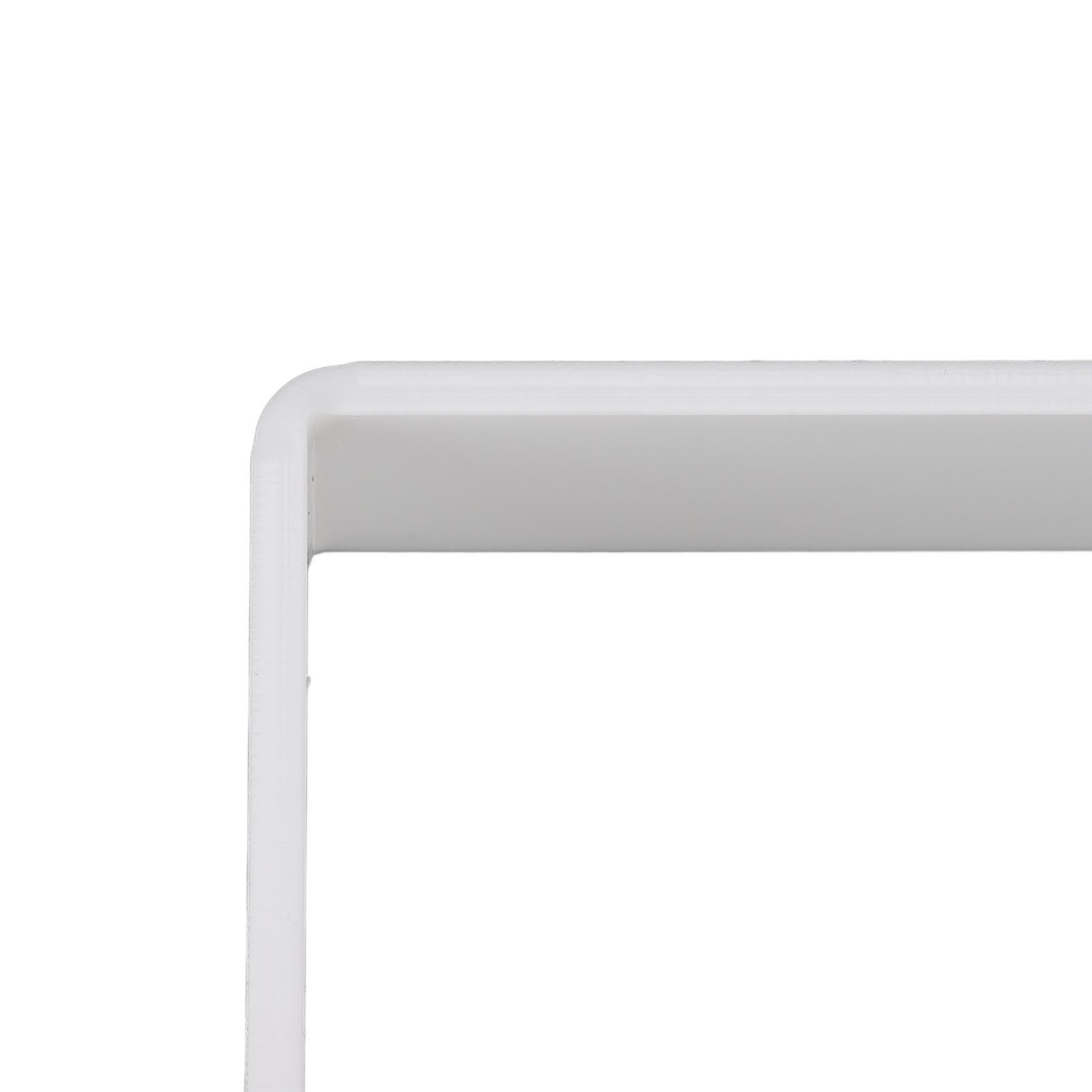 Acrylic Paper Towel Holder Under Cabinet Self Adhesive Paper Towel Rack view 2