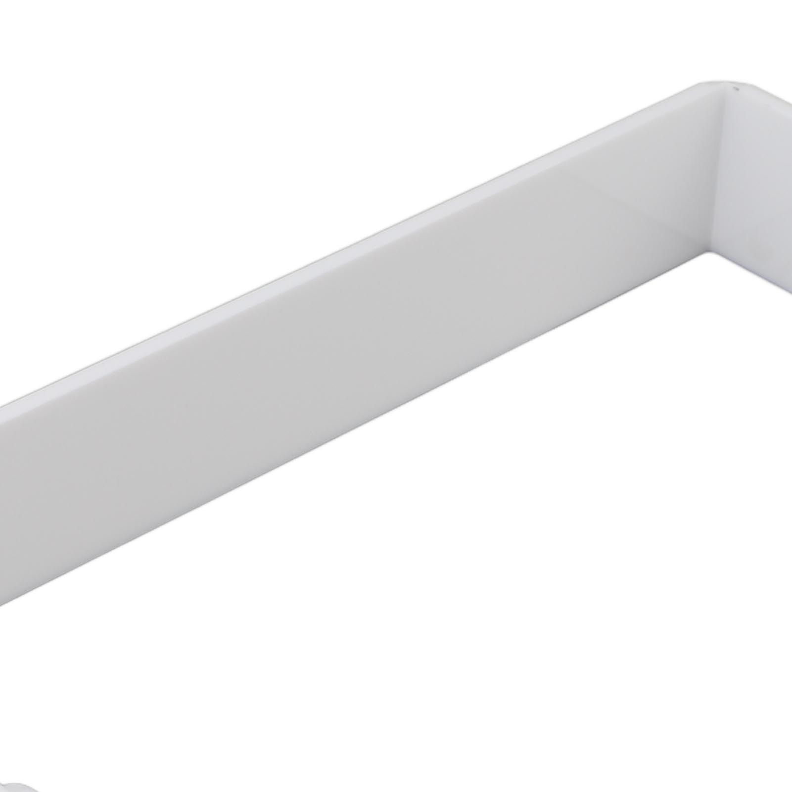 Acrylic Paper Towel Holder Under Cabinet Self Adhesive Paper Towel Rack view 7