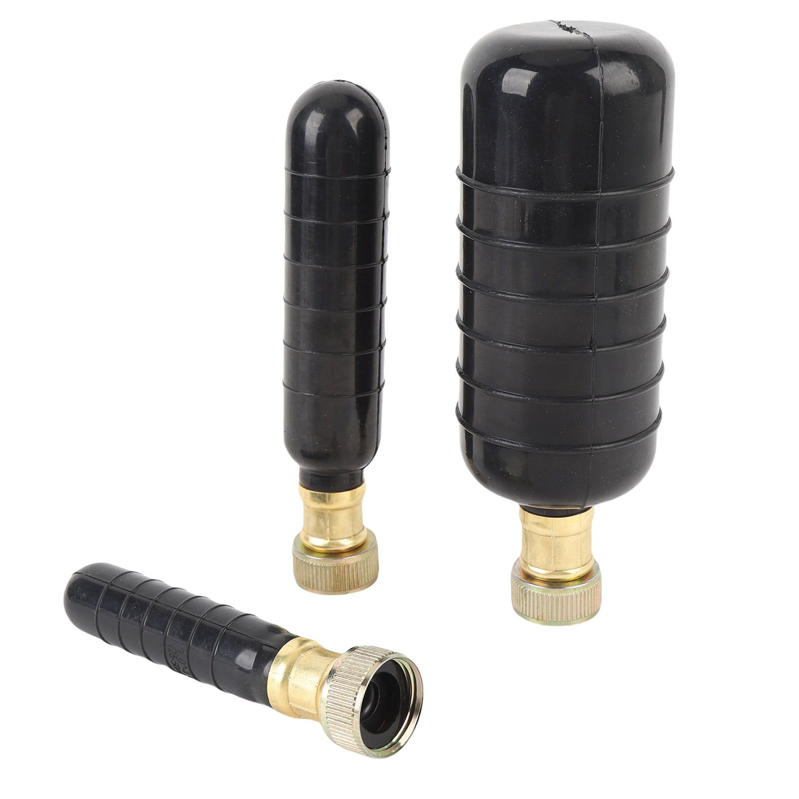 3PCS Drain Bladder Kit Rubber Drain Blockage Unclog Cleaning Bladders Fit for view 4