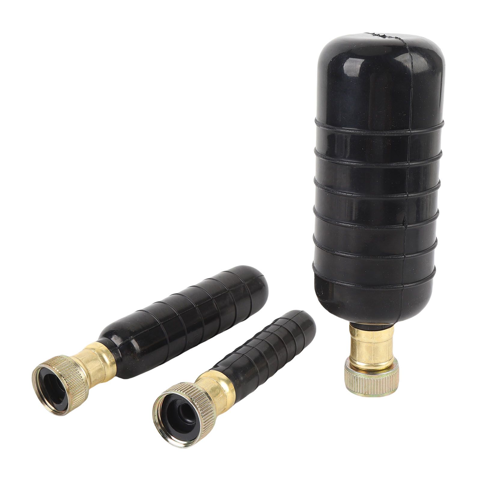 3PCS Drain Bladder Kit Rubber Drain Blockage Unclog Cleaning Bladders Fit for view 6