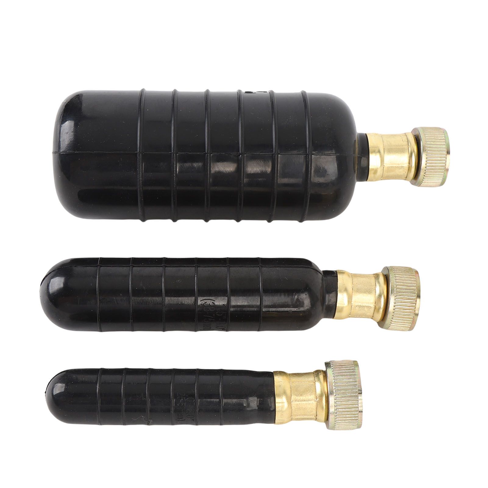 3PCS Drain Bladder Kit Rubber Drain Blockage Unclog Cleaning Bladders Fit for view 10