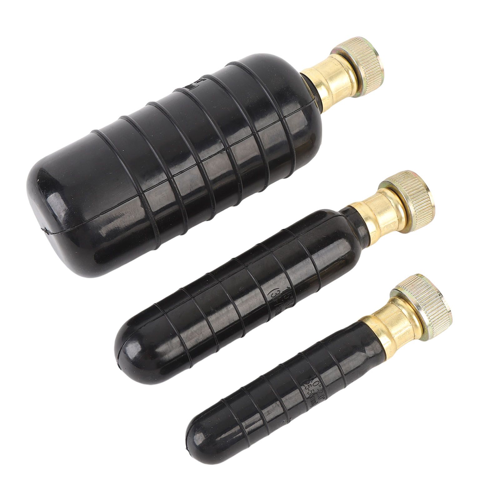 3PCS Drain Bladder Kit Rubber Drain Blockage Unclog Cleaning Bladders Fit for view 11