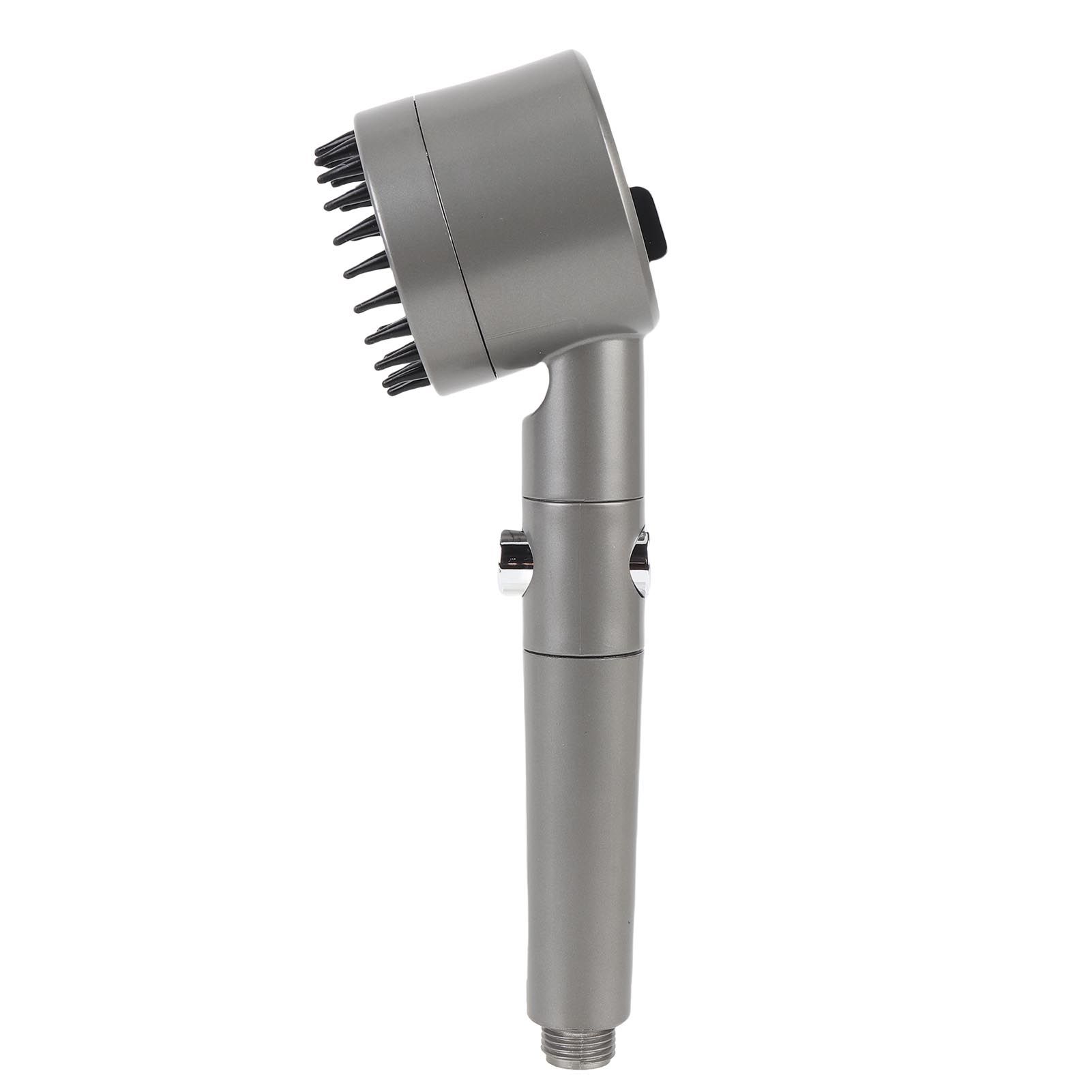 Handheld Filtered Shower Sprayer Adjustable Spray Modes Plastic Chrome Plated view 8