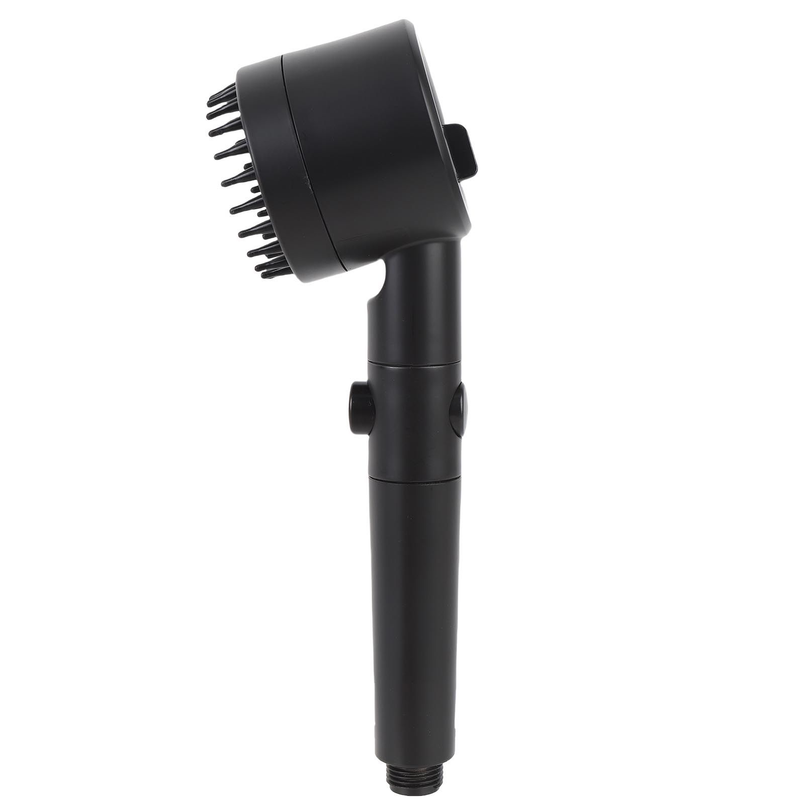 Handheld Filtered Shower Sprayer Adjustable Spray Modes Plastic Chrome Plated view 8