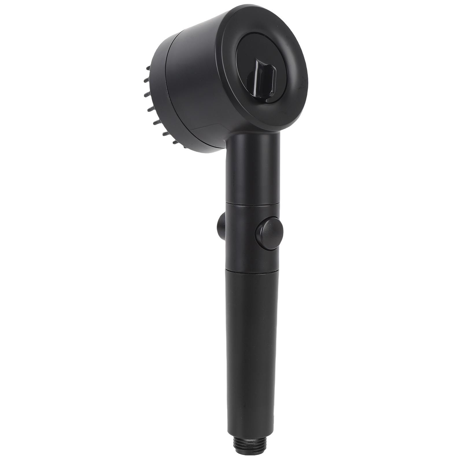 Handheld Filtered Shower Sprayer Adjustable Spray Modes Plastic Chrome Plated view 9