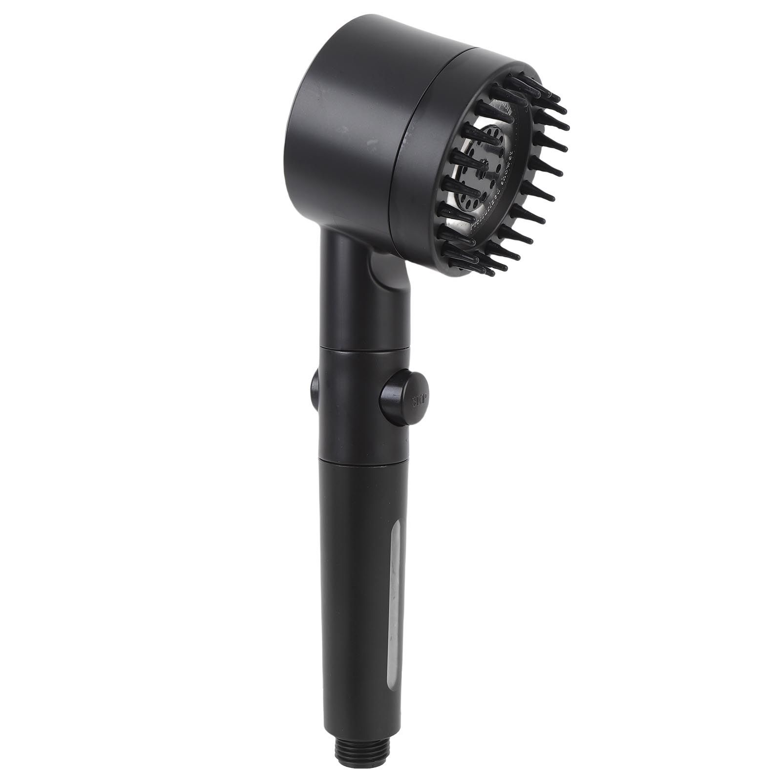 Handheld Filtered Shower Sprayer Adjustable Spray Modes Plastic Chrome Plated view 11