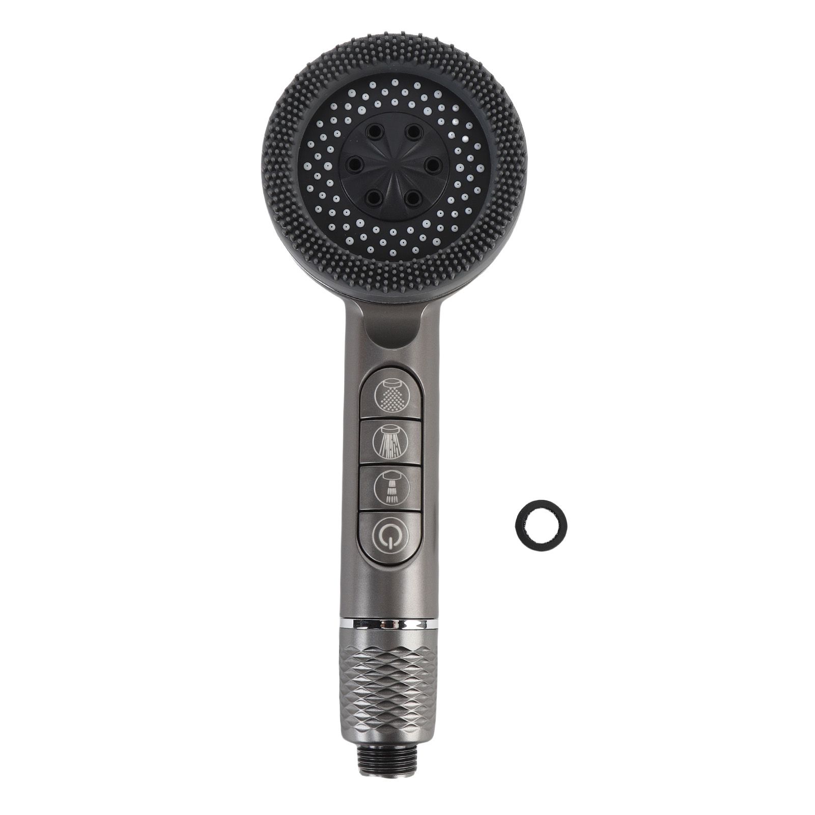 Pressure Boosting Showerhead Built in Filter Multiple Spray Modes Handheld view 3