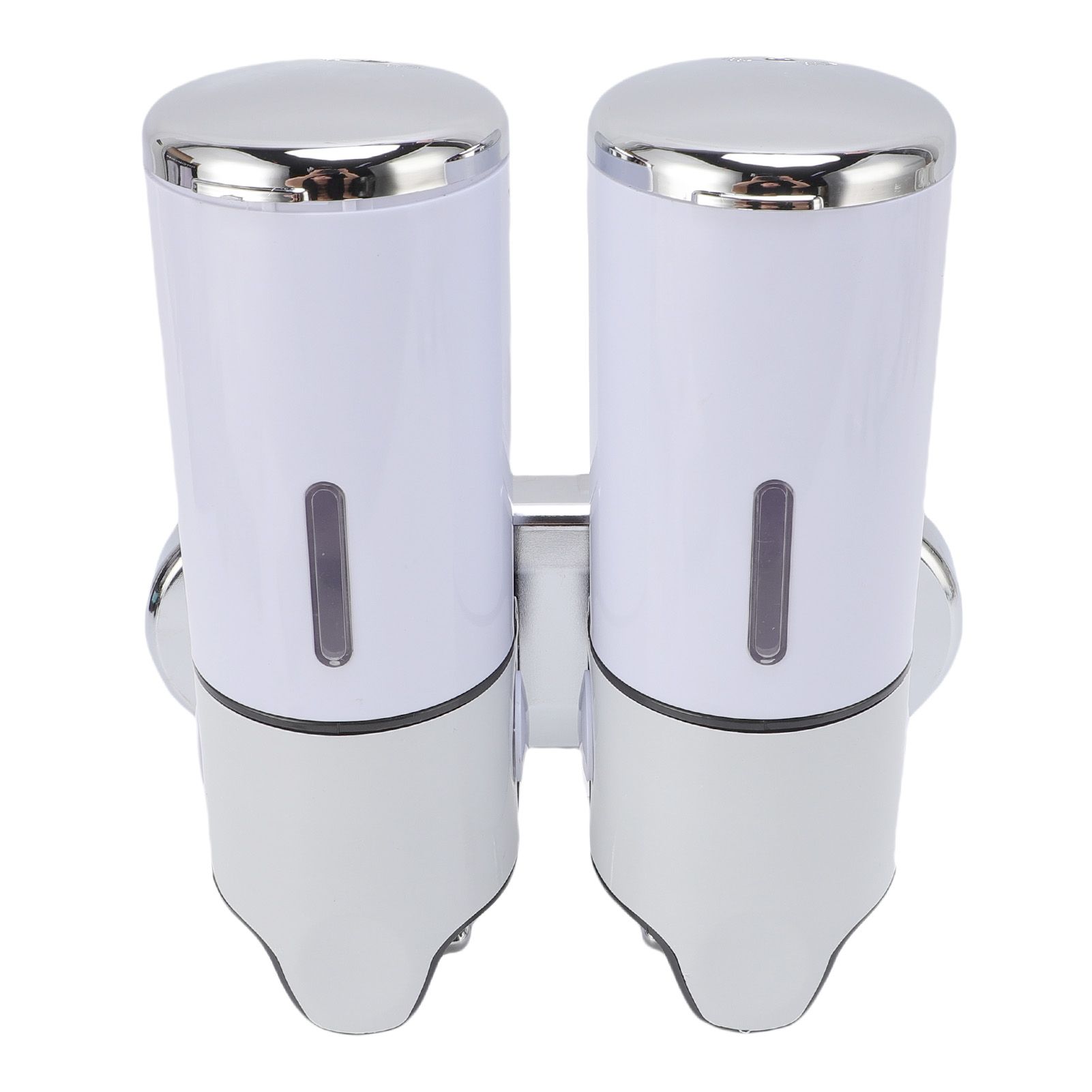Wall Mount Soap Dispenser Double Cylinder 1000ml Manual Wall Mounted Bathroom view 10