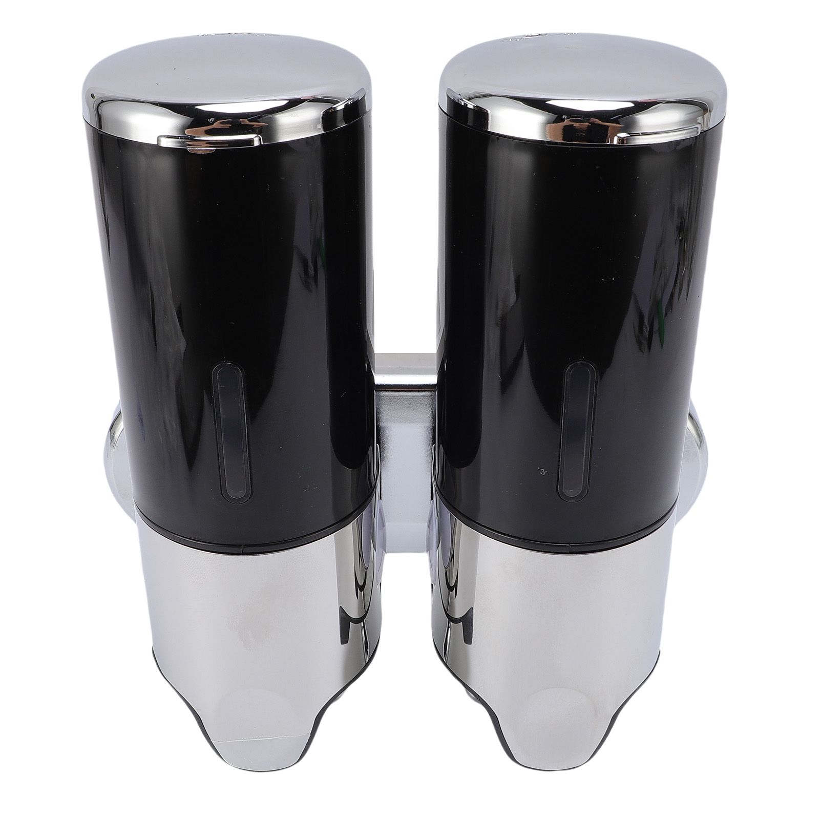 Wall Mount Soap Dispenser Double Cylinder 1000ml Manual Wall Mounted Bathroom view 11