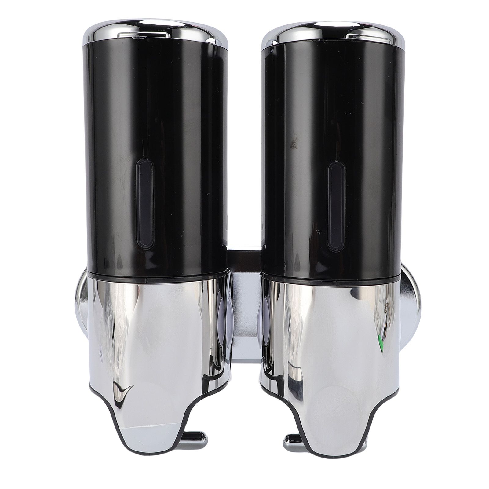 Wall Mount Soap Dispenser Double Cylinder 1000ml Manual Wall Mounted Bathroom view 12