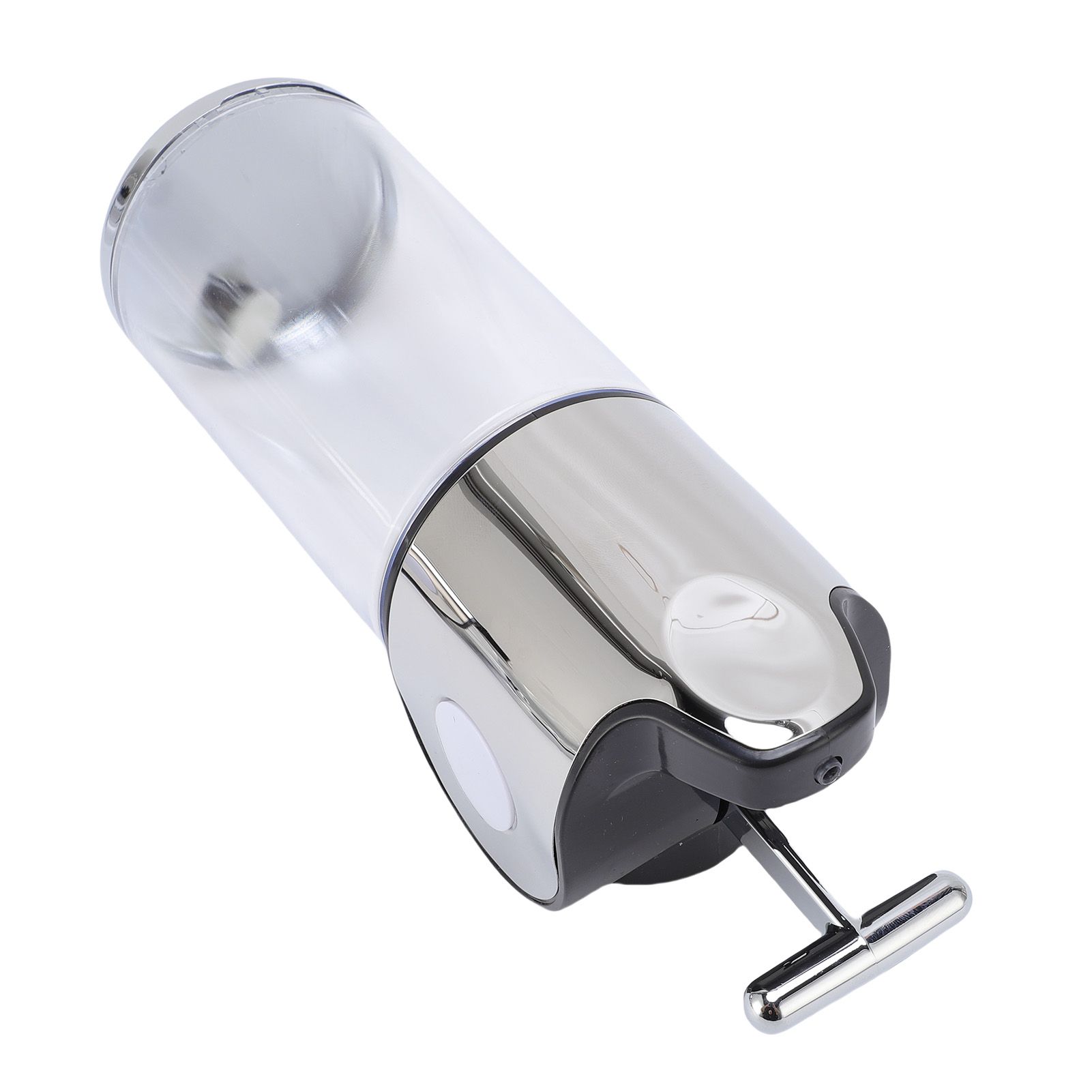 Wall Mount Soap Dispenser Double Cylinder 1000ml Manual Wall Mounted Bathroom view 2