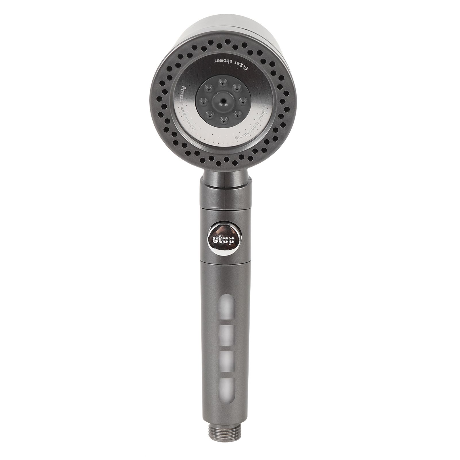 Filtered Showerhead Multiple Modes Stylish Look Pressure Boost Handheld view 3