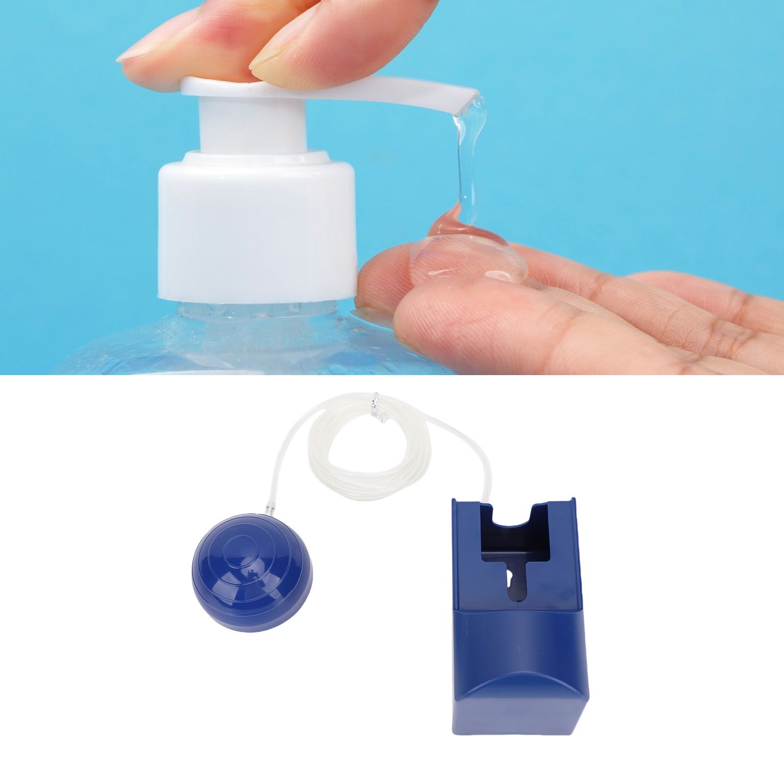 Touchless Soap Dispenser Holder Wall Mounted Soap Dispenser Pump with Foot view 11