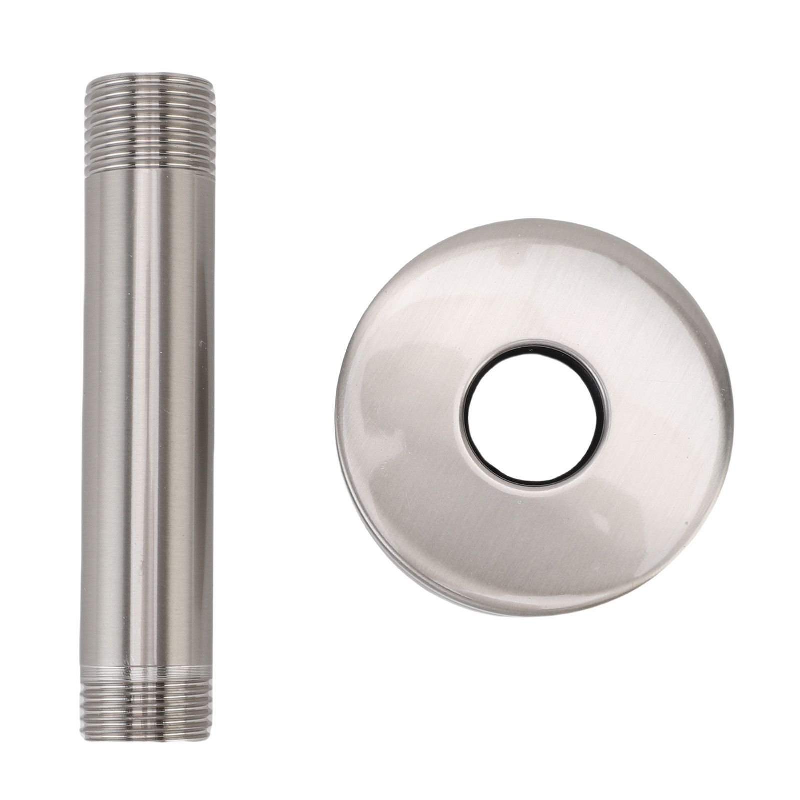 Top Shower Arm with Flange 3 Inch G1/2 Stainless Steel Concealed Ceiling view 3