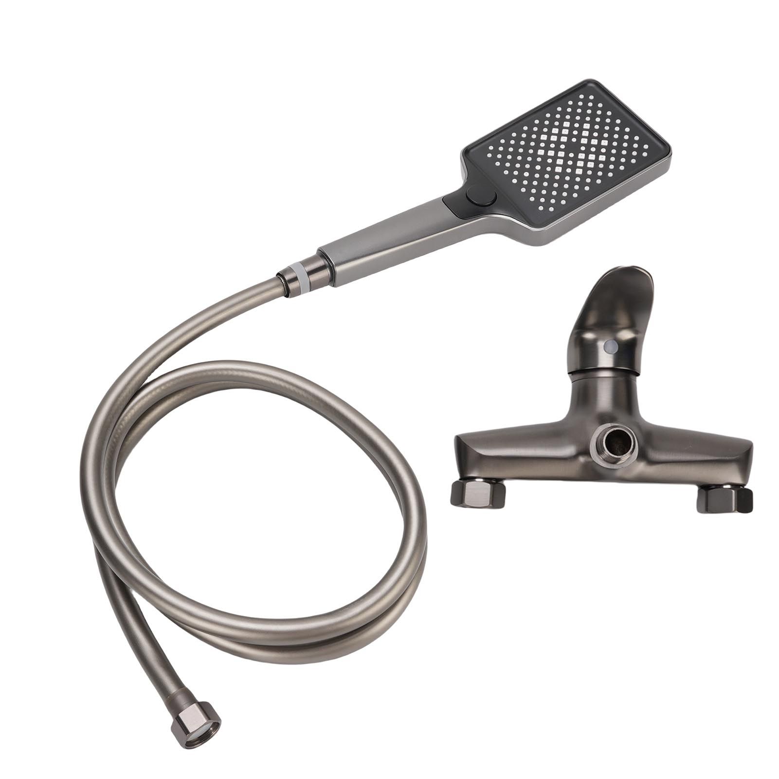 Handheld Shower Head System Kit Copper High Pressure Bathroom Shower Valve Kit view 6