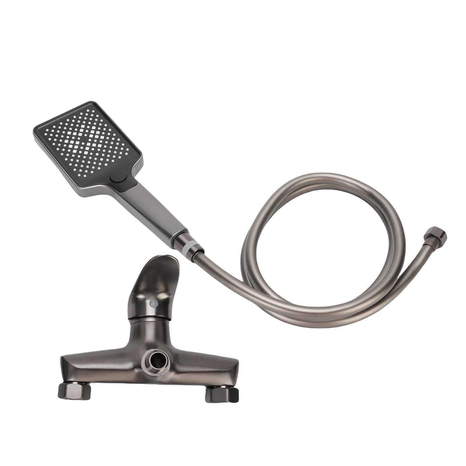 Handheld Shower Head System Kit Copper High Pressure Bathroom Shower Valve Kit view 10