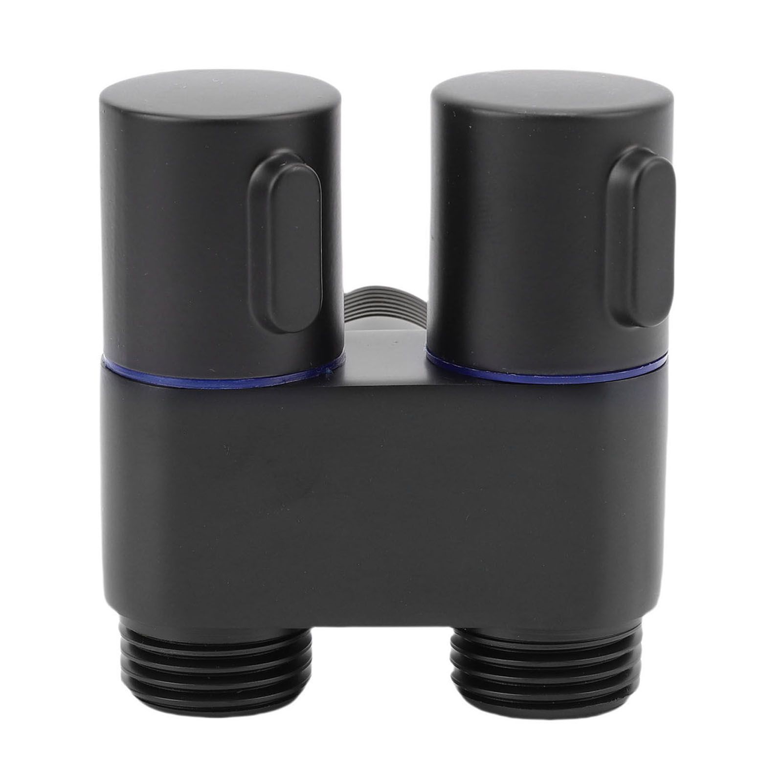 1 In 2 Out Angle Valve G1/2 Male Thread Double Control Metal Angle Valve for view 6