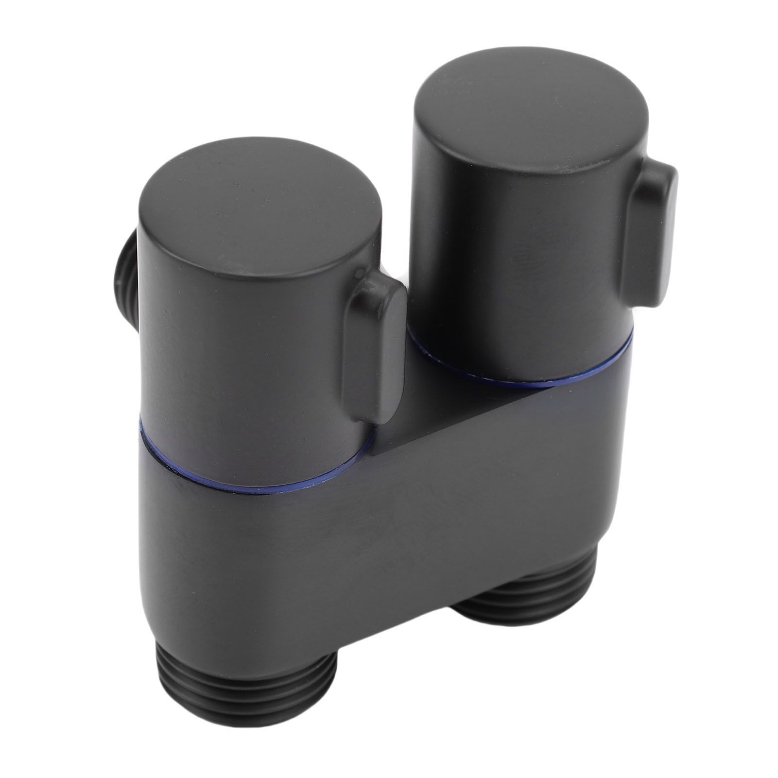 1 In 2 Out Angle Valve G1/2 Male Thread Double Control Metal Angle Valve for view 12