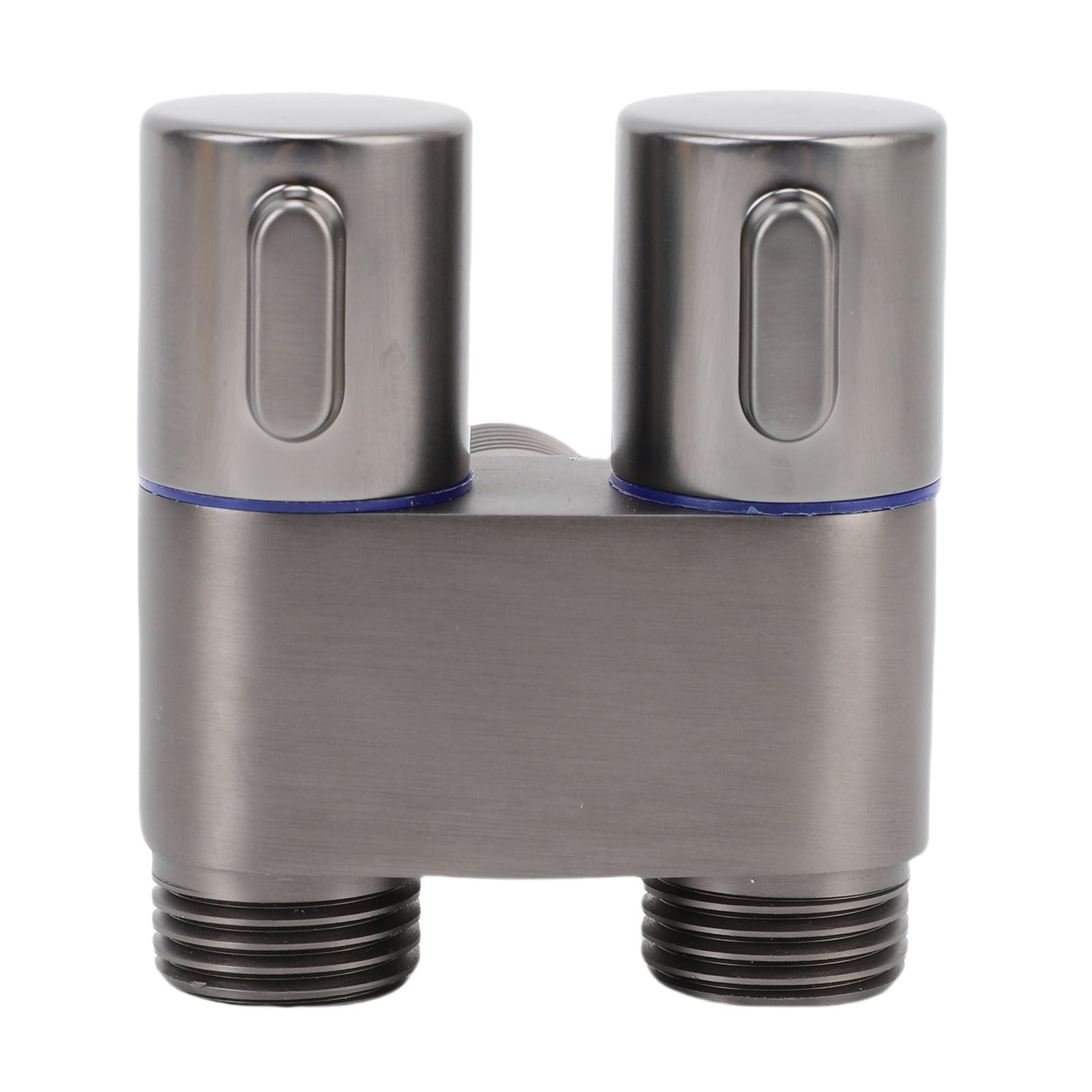 1 In 2 Out Angle Valve G1/2 Male Thread Double Control Metal Angle Valve for view 6