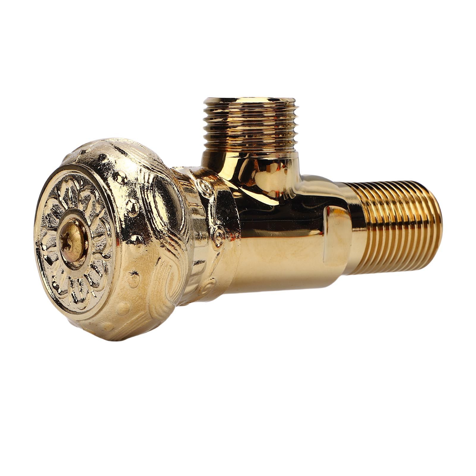 Angle Stop Valve G1/2 Pressure Proof Copper Cold Hot Water Angle Water Stop view 9