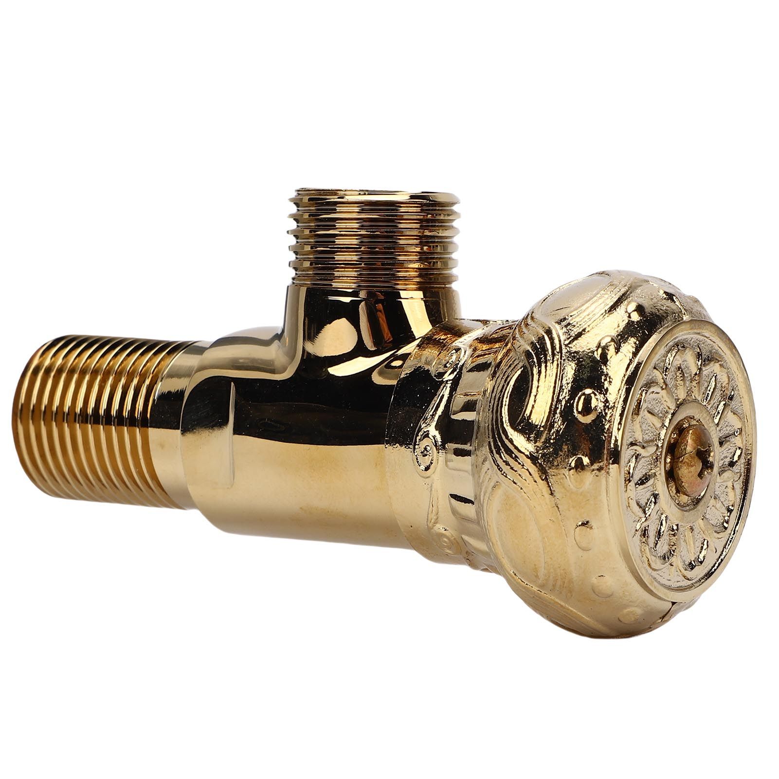 Angle Stop Valve G1/2 Pressure Proof Copper Cold Hot Water Angle Water Stop view 11