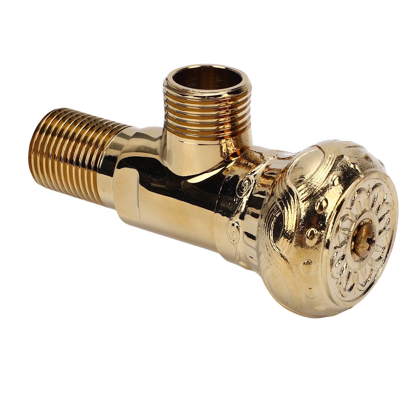 Angle Stop Valve G1/2 Pressure Proof Copper Cold Hot Water Angle Water Stop view 12