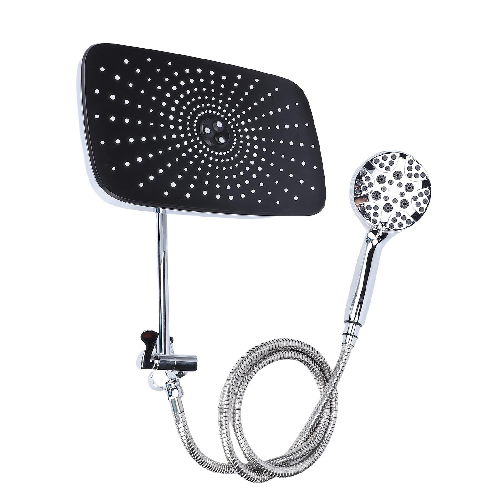 Showerhead Combo Stainless Steel 12 Inch Rain Shower Head with Adjustable view 4