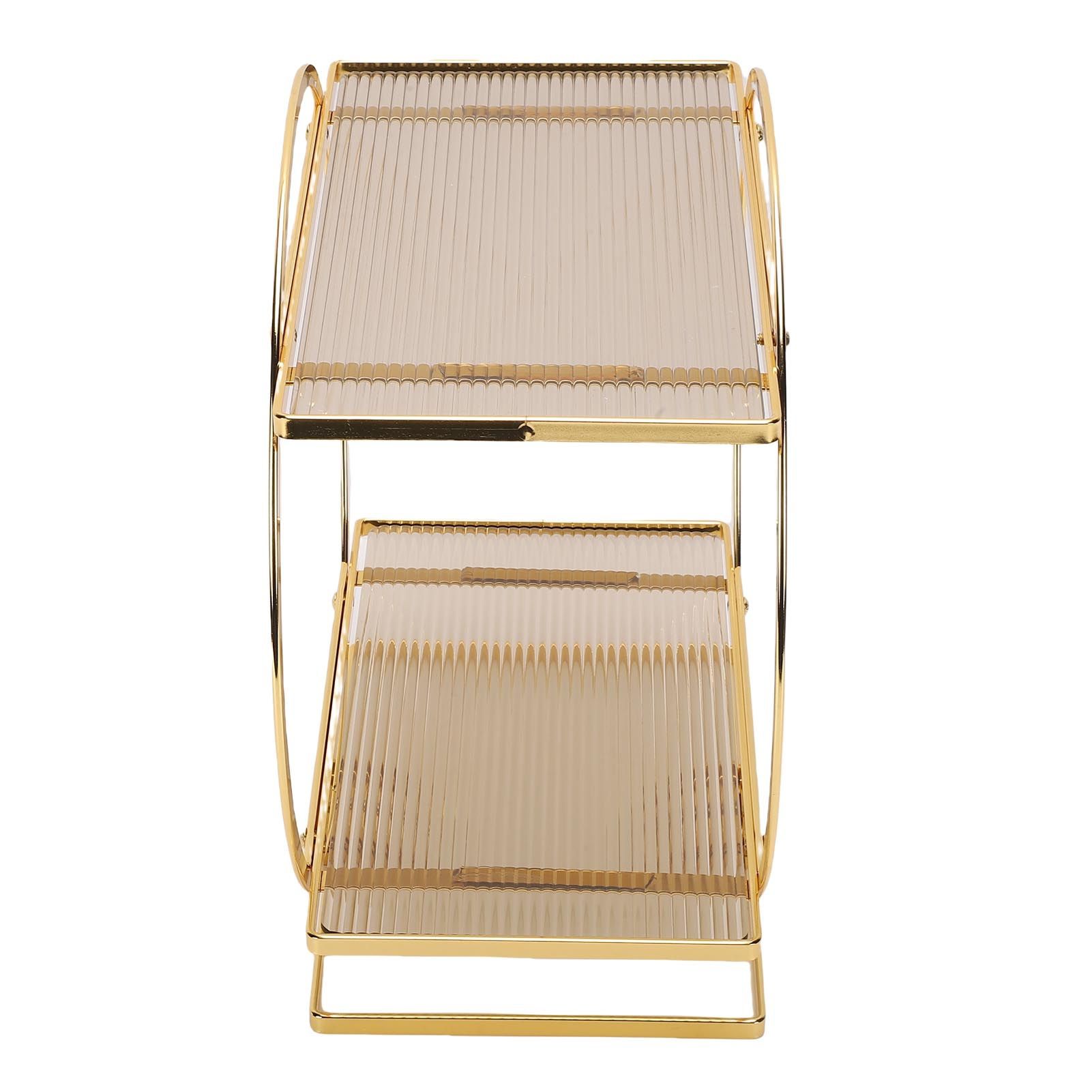 Dresser Perfume Organizer 2 Tier Perfume Stand Organizer Cosmetic Display view 10