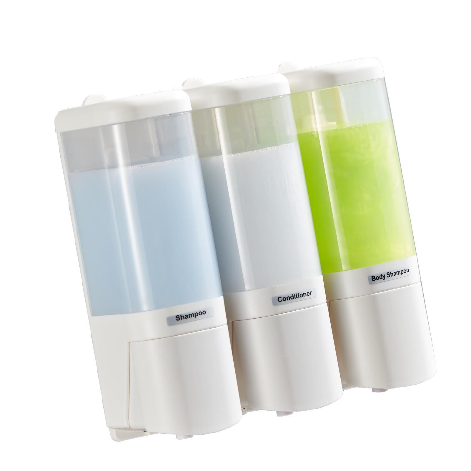 Wall Mount Liquid Soap Dispenser Drip Style Wide Opening 480mlx3 Large view 8