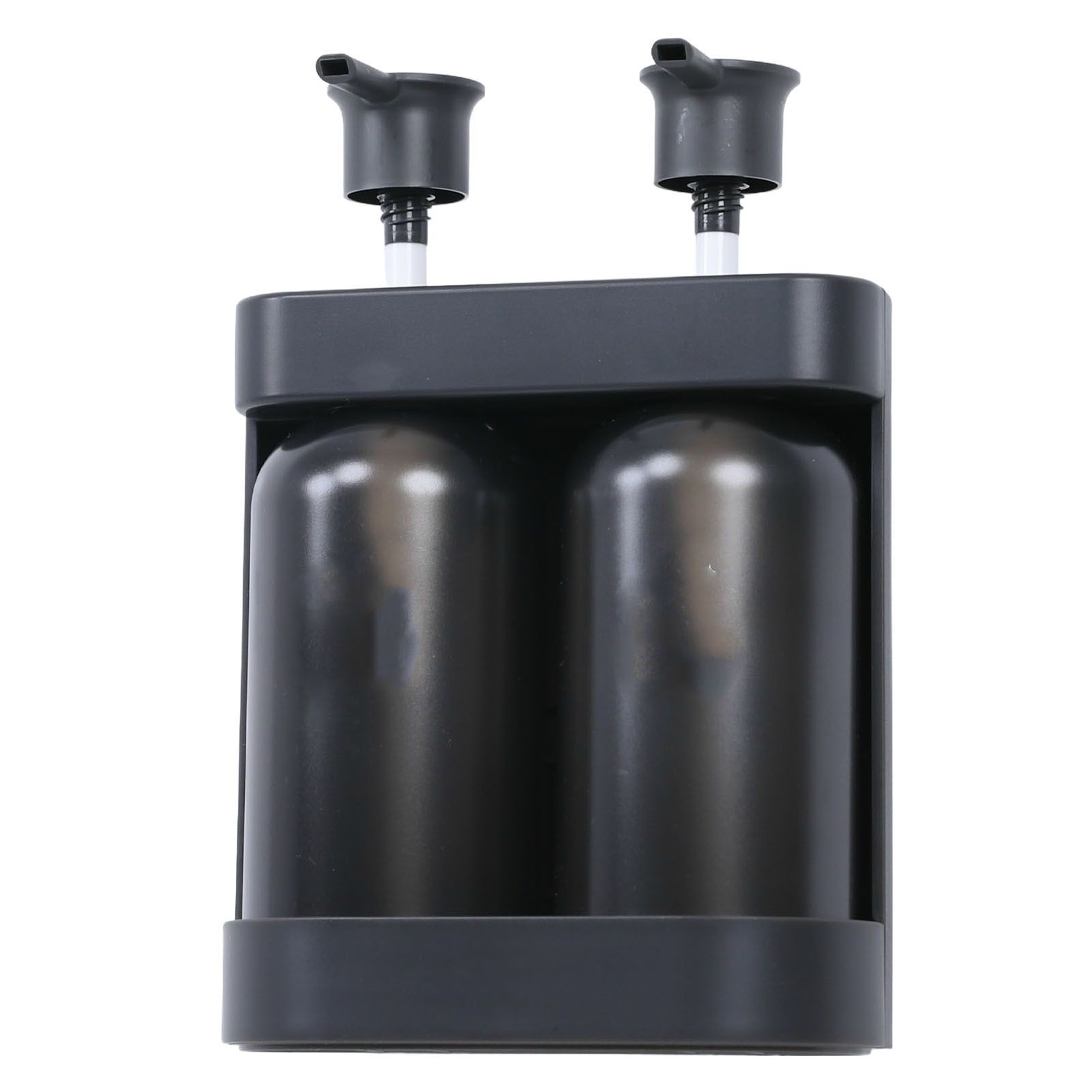 Liquid Soap Dispenser 2 Chamber 2x380ml Refillable Wall Mount Manual Soap view 6