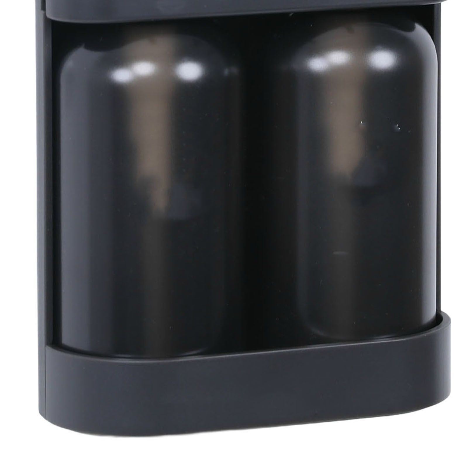 Liquid Soap Dispenser 2 Chamber 2x380ml Refillable Wall Mount Manual Soap view 9