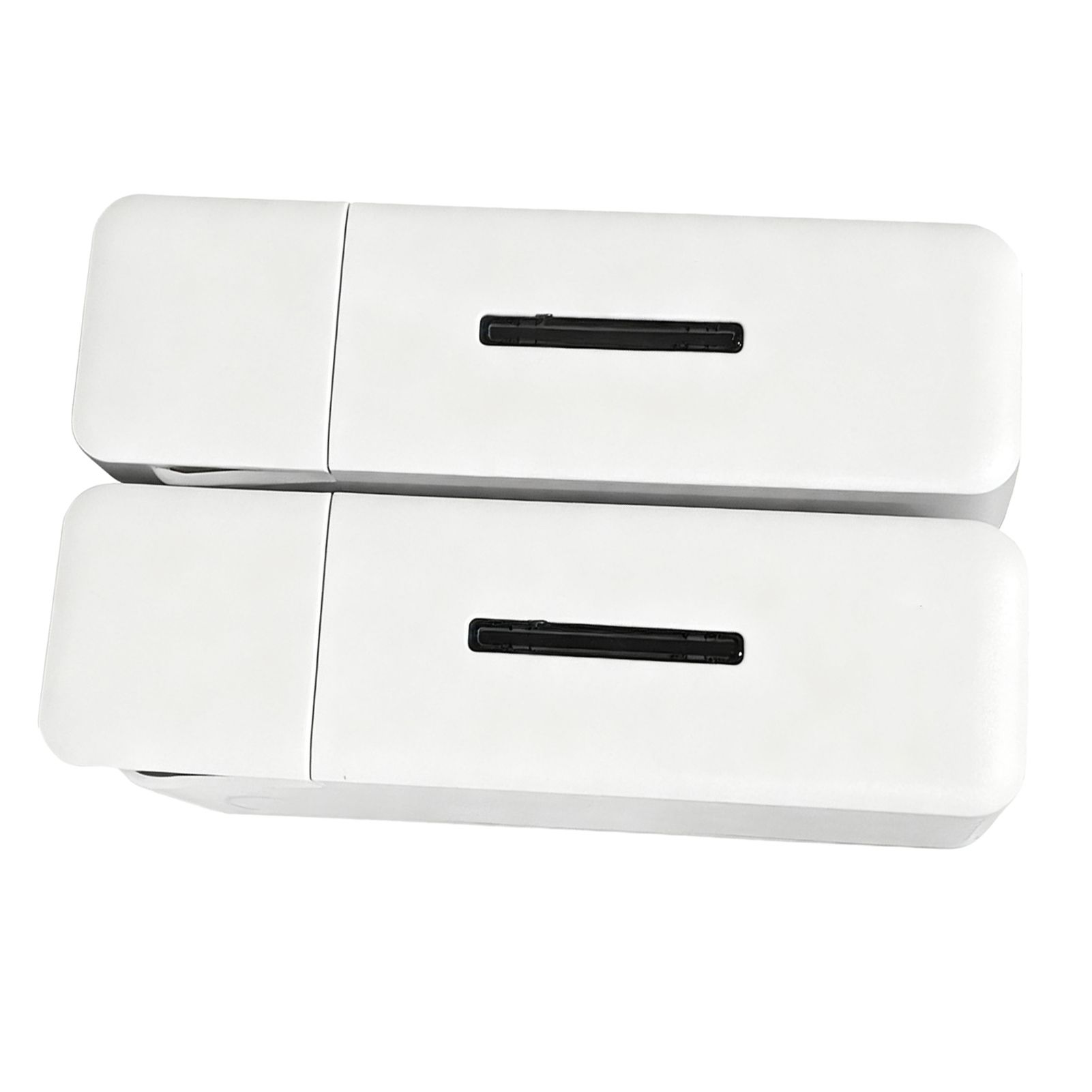 2 Chamber Shower Soap Dispenser Wall Mounted Shampoo Dispenser for Bathroom