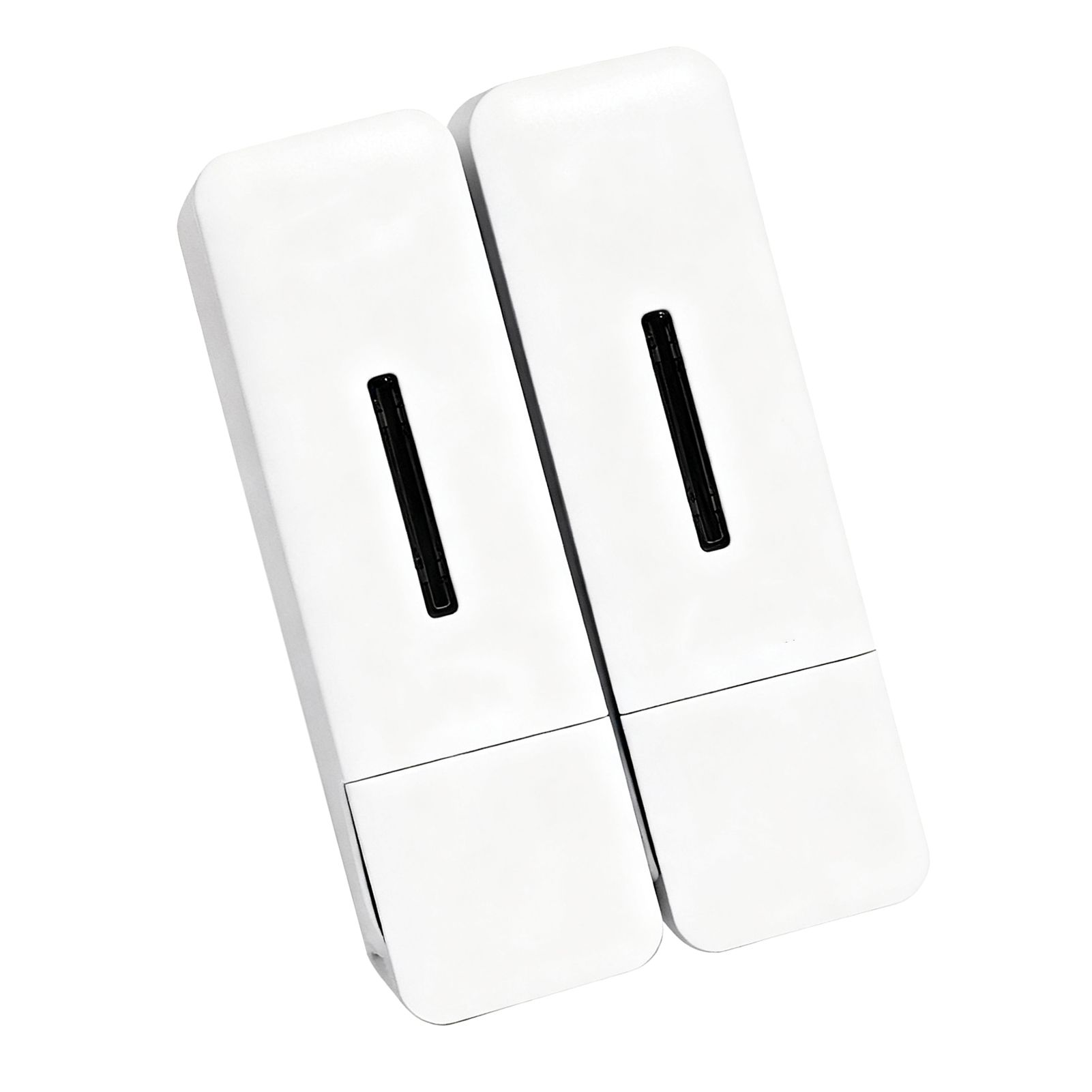 2 Chamber Shower Soap Dispenser Wall Mounted Shampoo Dispenser for Bathroom view 5