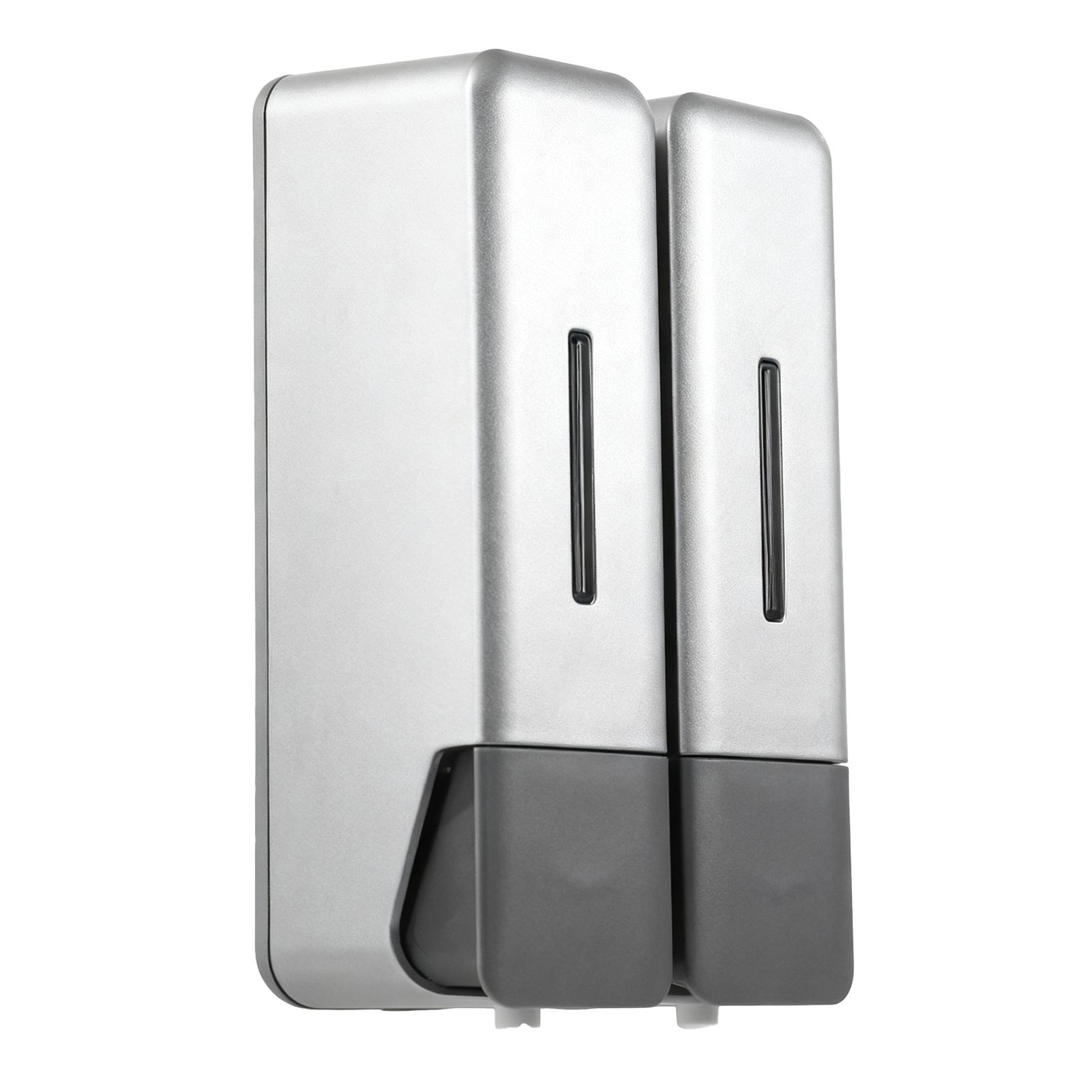 2 Chamber Shower Soap Dispenser Wall Mounted Shampoo Dispenser for Bathroom view 6