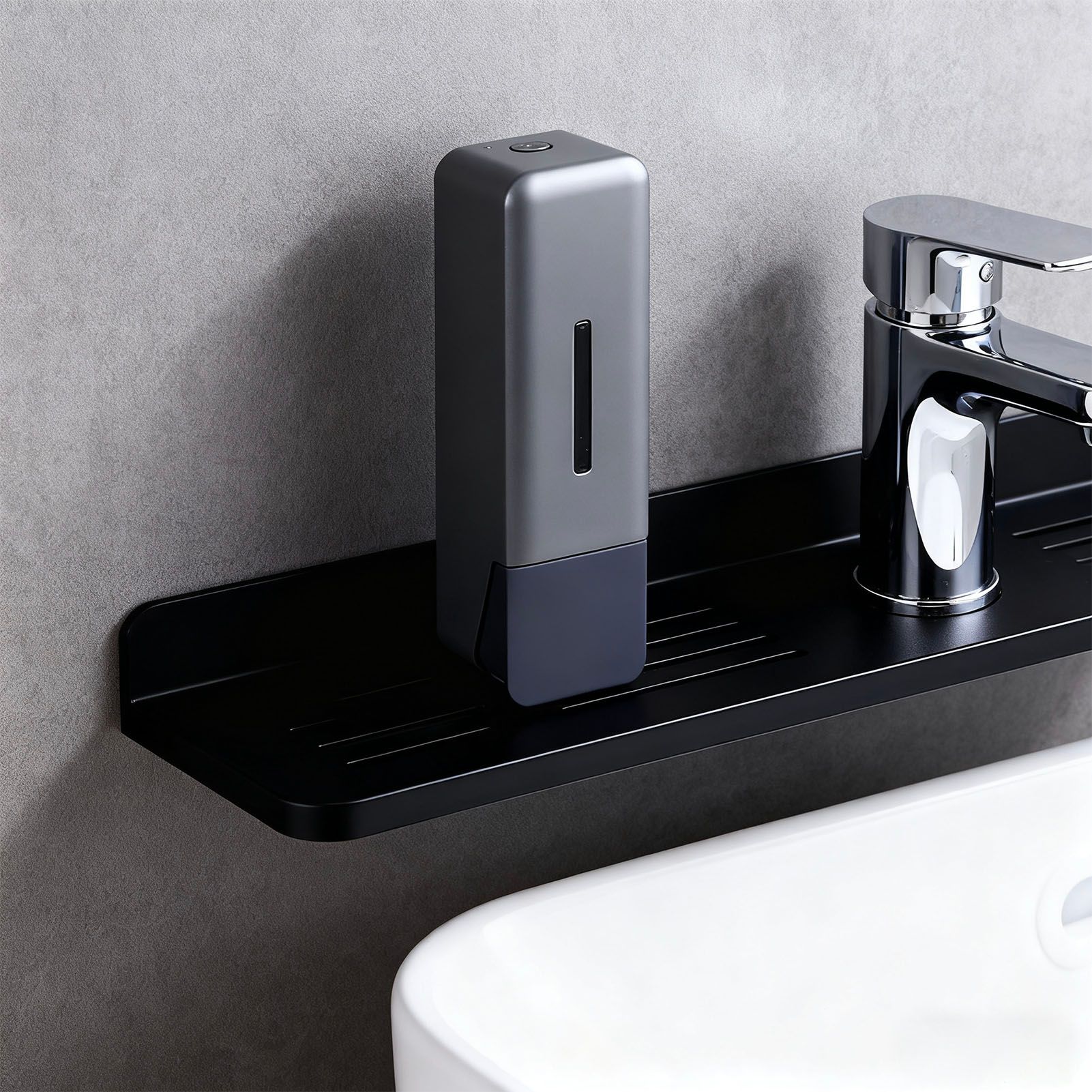 Single Wall Mount Liquid Soap Dispenser 250ml Manual Soap Dispenser for view 12