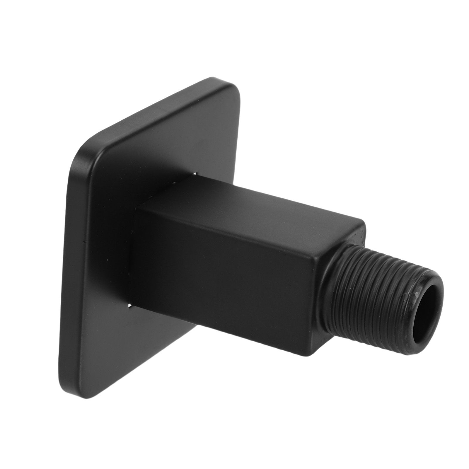Straight Shower Arm 8.5cm Black Stainless Steel Ceiling Mount Square Shower view 4