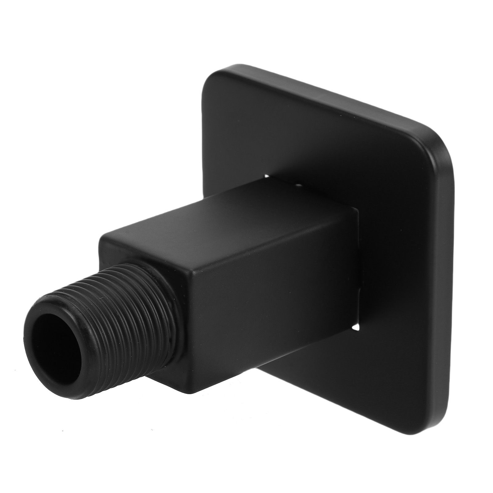 Straight Shower Arm 8.5cm Black Stainless Steel Ceiling Mount Square Shower view 6