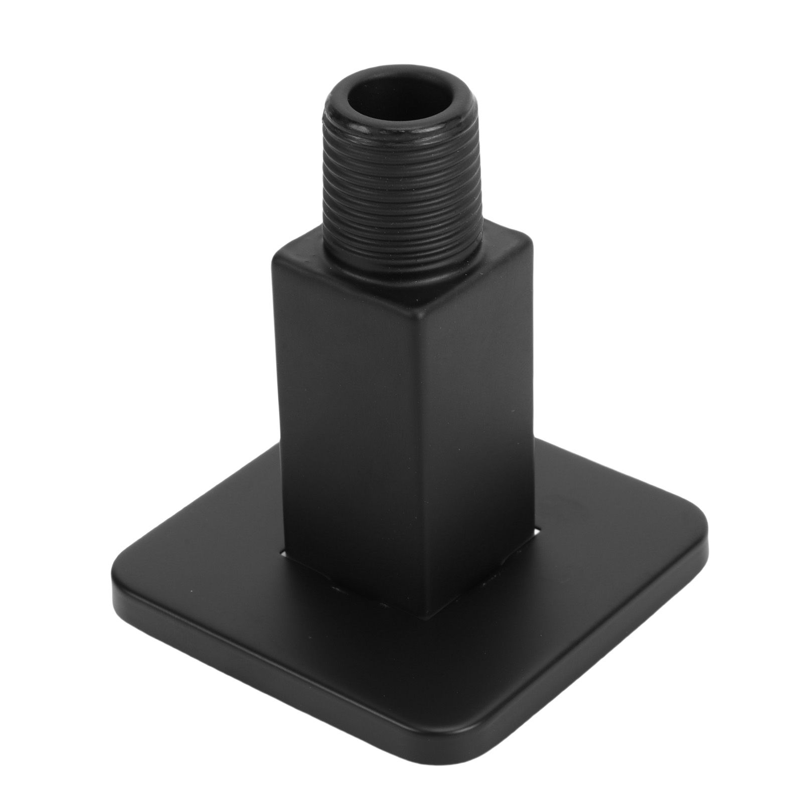 Straight Shower Arm 8.5cm Black Stainless Steel Ceiling Mount Square Shower view 11